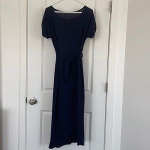 Darling navy blue summer dress